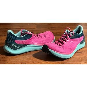 Topo Athletic Ultrafly 4 Womens Running Shoes Pink Teal US 11 W053